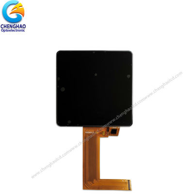 All Black Effect Square TFT Display 3.95inch 480x480 TFT LCD Capacitive Touchscreen