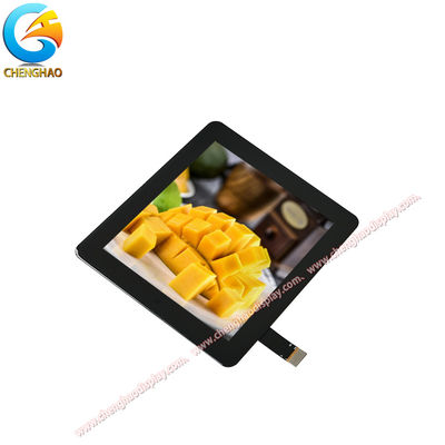 4 Inch Small Touch Screen Display IPS Free Viewing Direction With Pcap Touch