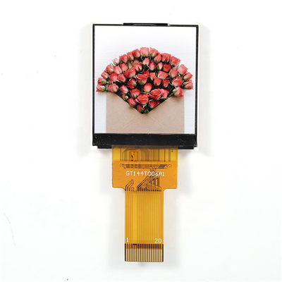 TN Angle 128×128 1.44" 200cd/m2 TFT LCD Display ISO9001