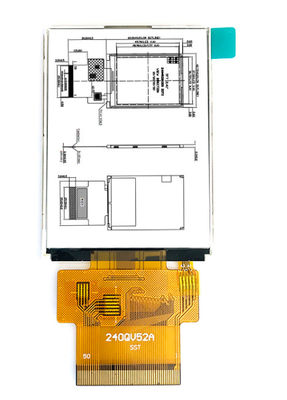2.4 Inch IPS TFT LCD Display Modules 4 Lines 8 Bit RGB interface