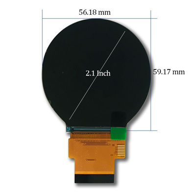 2.1" TFT SPI RGB IPS LCD Display 480x480 Pixel Circular