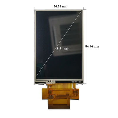 SPI RGB 320x480 Rtp Small Lcd Touch Screen 3.5 Inch Ips 280cd/m2