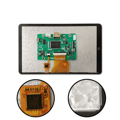 7 Inch Touchscreen Display Monitor 50 Pin 8 Bit MCU I2C TFT Capacitive Touchscreen