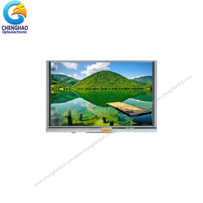 5.0 Inch LCD Touch Monitor 800X480 12 O'Clock Viewing Direction Small LCD Panel