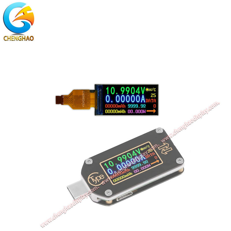 80*160 Resolution Mini TFT Display 0.96 Inch SPI Interface 11 Pins