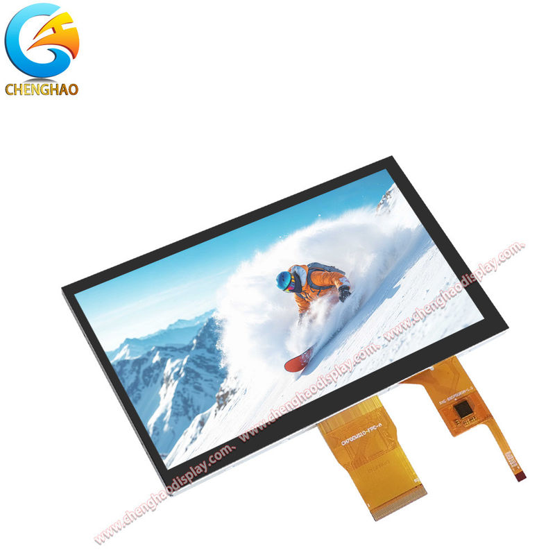 High Brightness Industrial Touch Screen 7 Inch 1024x600 Color TFT Screen