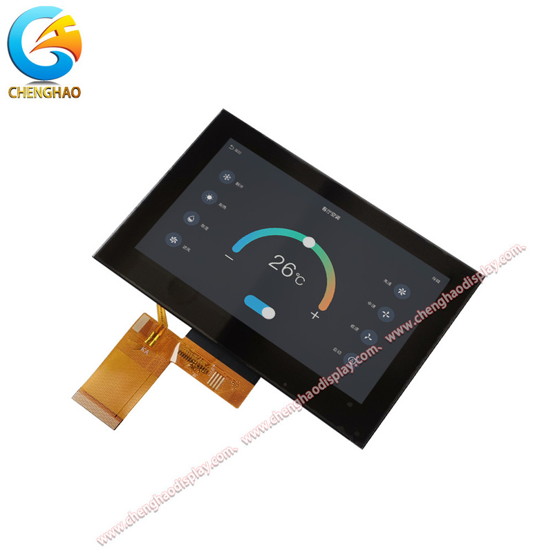 800x480 Tft Lcd Display 40 Pins RGB Interface 5 Inch Horizontal Screen Lcd