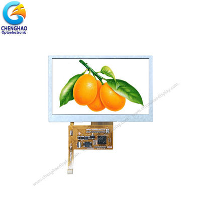 4.3 اینچ منفی صفحه نمایش LCD 480x272 رزولوشن تمام جهت مشاهده