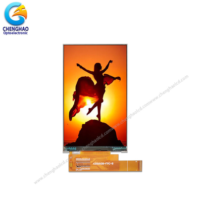 480x800 ماژول نمایش LCD کوچک 35 پین FPC 4.3 ′′WVGA ماژول LCD Tft