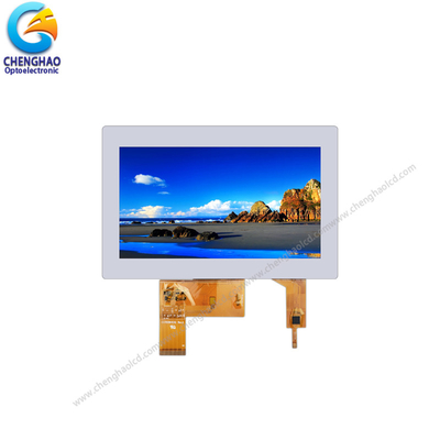 800x480 رزولوشن صفحه لمسی LCD کوچک 7.0 اینچ 24 بیت موازی رابط RGB