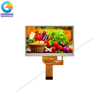 ماژول LCD TFT قابل خواندن نور خورشید 4.3 اینچ 1280x720 HD نمایشگر TFT کامل رنگی