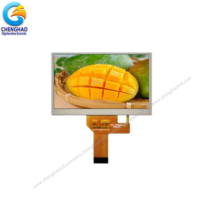 صفحه نمایش HD IPS TFT 4.3 اینچ 1280x720 رزولوشن با رابط LVDS