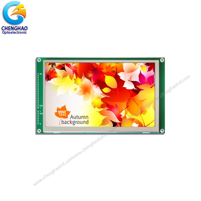 روشنایی بالا صفحه نمایش LCD TFT 7.0 اینچ 800x480 رزولوشن با PCB Driver Board