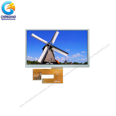 1024x600 رزولوشن بالا صفحه نمایش LCD درجه حرارت گسترده 7.0 اینچ صفحه نمایش LCD