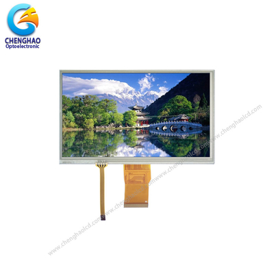 صفحه نمایش لمسی 7 اینچی مقاوم 1024X600 نقطه نمایشگر LCD TFT
