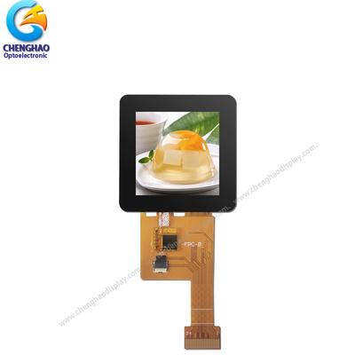 RGB 320x320 صفحه لمسی LCD کوچک 1.54 اینچ با 4 خط 8 بیت رابط SPI