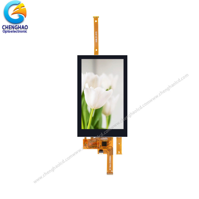 WVGA صفحه لمسی LCD کوچک 4.3 اینچ تمام زاویه مشاهده صفحه نمایش IPS TFT