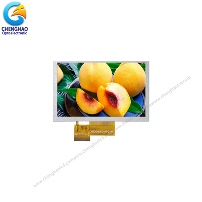 5 اینچ ارتفاع روشنایی رنگ صفحه نمایش LCD 800x480 1200 Nits ماژول نمایش LCD 40pin