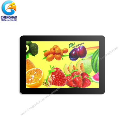 10.1 اینچ صفحه نمایش LCD HD 1280x800 رزولوشن IPS TFT LCD Capacitive Touchscreen