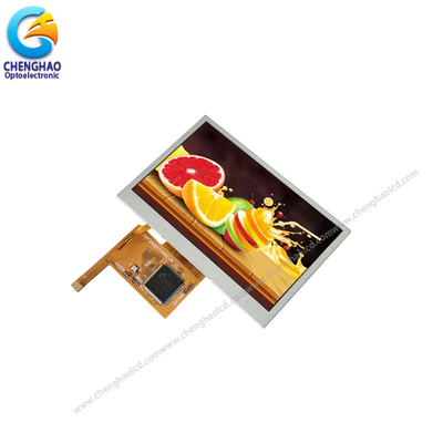 ماژول نمایش LCD صنعتی Wqvga 1000 Nits 480 * 272 10pin رنگ Tft