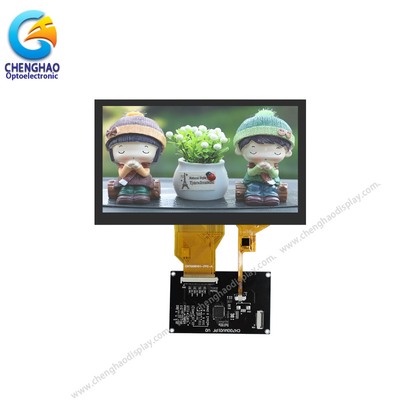 ماژول Wvga درجه پزشکی TFT LCD ظرفیتی صفحه لمسی 50 پین 7 اینچ 800x480