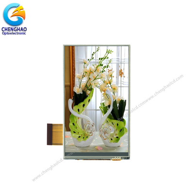 SPI RGB Multi Interface صفحه لمسی LCD کوچک 5 اینچ 480*854 رزولوشن 45 پین