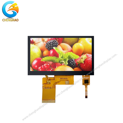 ماژول LCD کوچک ظرفی 40 پین CTP 4.3 اینچ صفحه نمایش LCD TFT