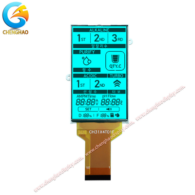 نمایشگر LCD مونوکروم دارای گواهینامه ISO9001 1/4 Duty 1/3 Bias Drive Method