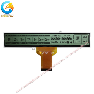 FCC نمایشگر LCD تک رنگ FSTN / TN صفحه گسترده مثبت