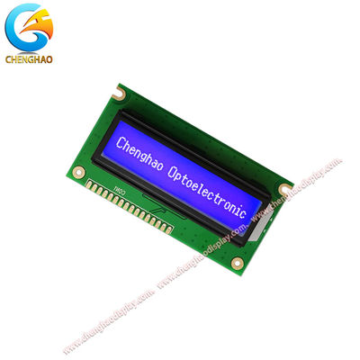 16x2 ماژول LCD سفارشی 1602 کاراکتر سریال رنگ آبی