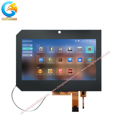 صفحه نمایش LVDS TFT مایع کریستال ظرفیت با 8 اینچ رنگ فعال نمایش منطقه