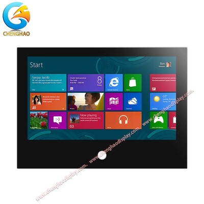 صفحه لمسی ظرفیتی LCD صنعتی 40 پین با ترانزیستور فیلمی نازک 10.1 اینچی