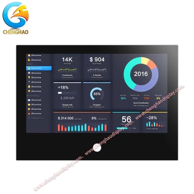 10صفحه نمایش لمسی ال سی دی ۱ اینچی با وضوح ۱۰۲۴×۶۰۰ با رابط LVDS