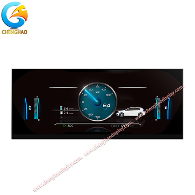 1920x720 کشش بار LCD نمایشگر 12.3 اینچ برای خودرو Odometer