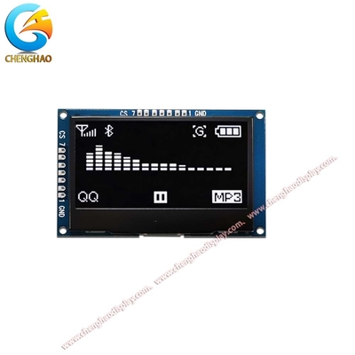 ماژول OLED سفارشی 12864 2.42 اینچ با رابط 4 سیم SPI / I2C