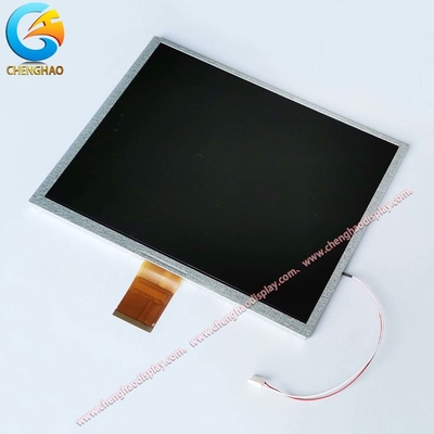 صفحه نمایش سفارشی 10.4 اینچی 60 پین FPC 800*480 پیکسل با رابط RGB