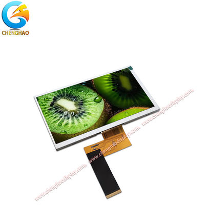 صفحه نمایش LCD TFT 800x480 IPS 40 پین رابط RGB صفحه نمایش رنگی 7 اینچی