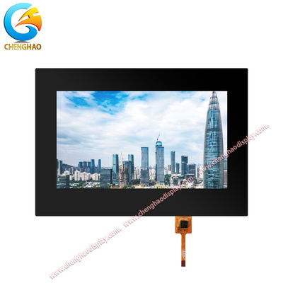 صفحه نمایش LCD 7 اینچ IPS 1024x600 وضوح 30 پین FPC با لمس Pcapa