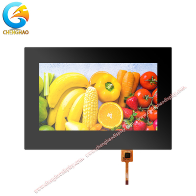 صفحه نمایش LCD 7 اینچی با لمسی 500 روشنایی 1024*600 وضوح
