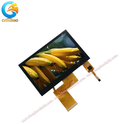 4.3 اینچ IPS LCD Display Wide Viewing Angle TFT LCD Capacitive Touchscreen با رابط RGB موازی 24 بیتی و رابط پنل لمسی