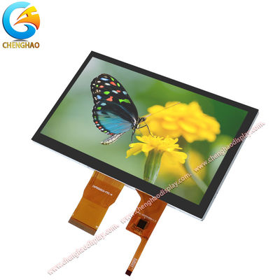 صفحه لمسی LCD قابل خواندن نور خورشید 1000cd / M2 7 اینچ روشنایی بالا رنگ نمایش