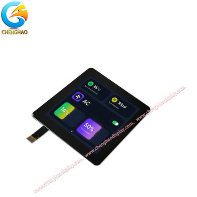 تمام در سیاه صفحه لمسی LCD 4 اینچ 480x480 با رابط MIPI