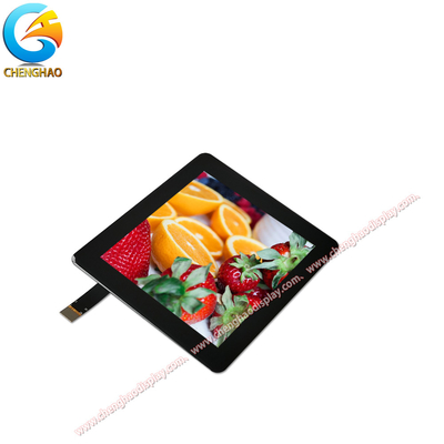 تمام در سیاه صفحه لمسی صفحه نمایش LCD 4 اینچ 480 * 480 مربع صفحه نمایش Tft برای کاربردهای صنعتی