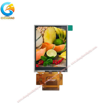 2.8 اینچ 240x320 IPS TFT LCD با لمس مقاوم و رابط های متعدد