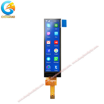 2.25 اینچ TFT LCD Display Module 76x284 رابط SPI روشنایی بالا