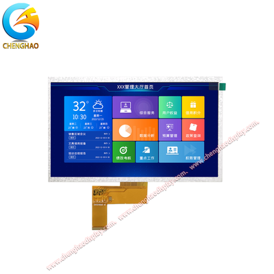 10.1 ماژول نمایش LCD TFT 1024x600 اینچ با رابط RGB - 400 cd/m2 LCD صنعتی