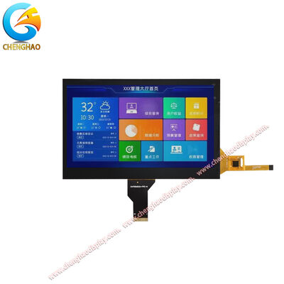 ماژول صفحه نمایش LCD 7 اینچی IPS TFT 1024x600 MIPI لمس ظرفیتی برای HMI صنعتی