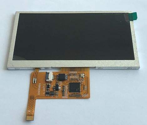 105.5mm انتقال دهنده IPS 4.3 اینچ TFT LCD Display رابط SPI
