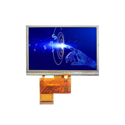 250nit 480x272 ماژول نمایش LCD مقاوم RGB 40 پین 4.3 اینچ