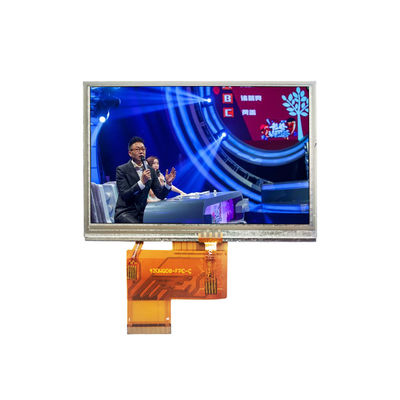 RTP 4.3in صفحه لمسی LCD کوچک RGB 250cd / M2 ماژول نمایش LCD
